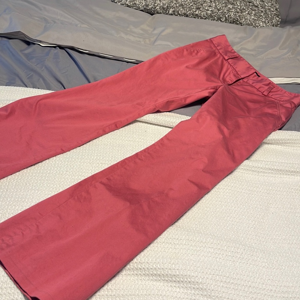 The limited size 6 pink slacks